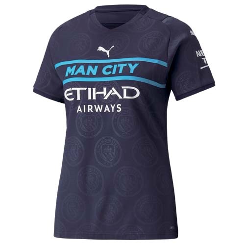 Maillot Football Manchester City Third Femme 2021-22